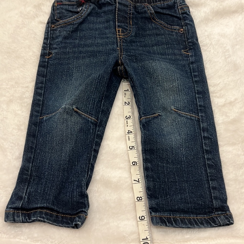 Cat & Jack straight leg jean with jogger style drawstring waist band - Picture 8 of 9